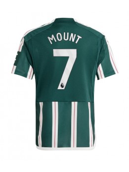 Moški Nogometna dresi replika Manchester United Mason Mount #7 Gostujoči 2023-24 Kratek rokav